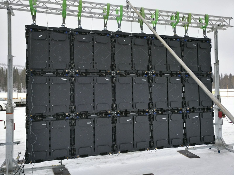 Panlabas na P4.8 Rental Display